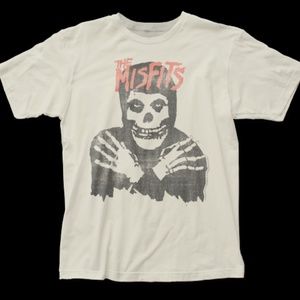 Misfits - Classic Skull Unisex Fitted Tee Shirt